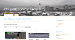 Desktop Screenshot of drupalentwickler.de